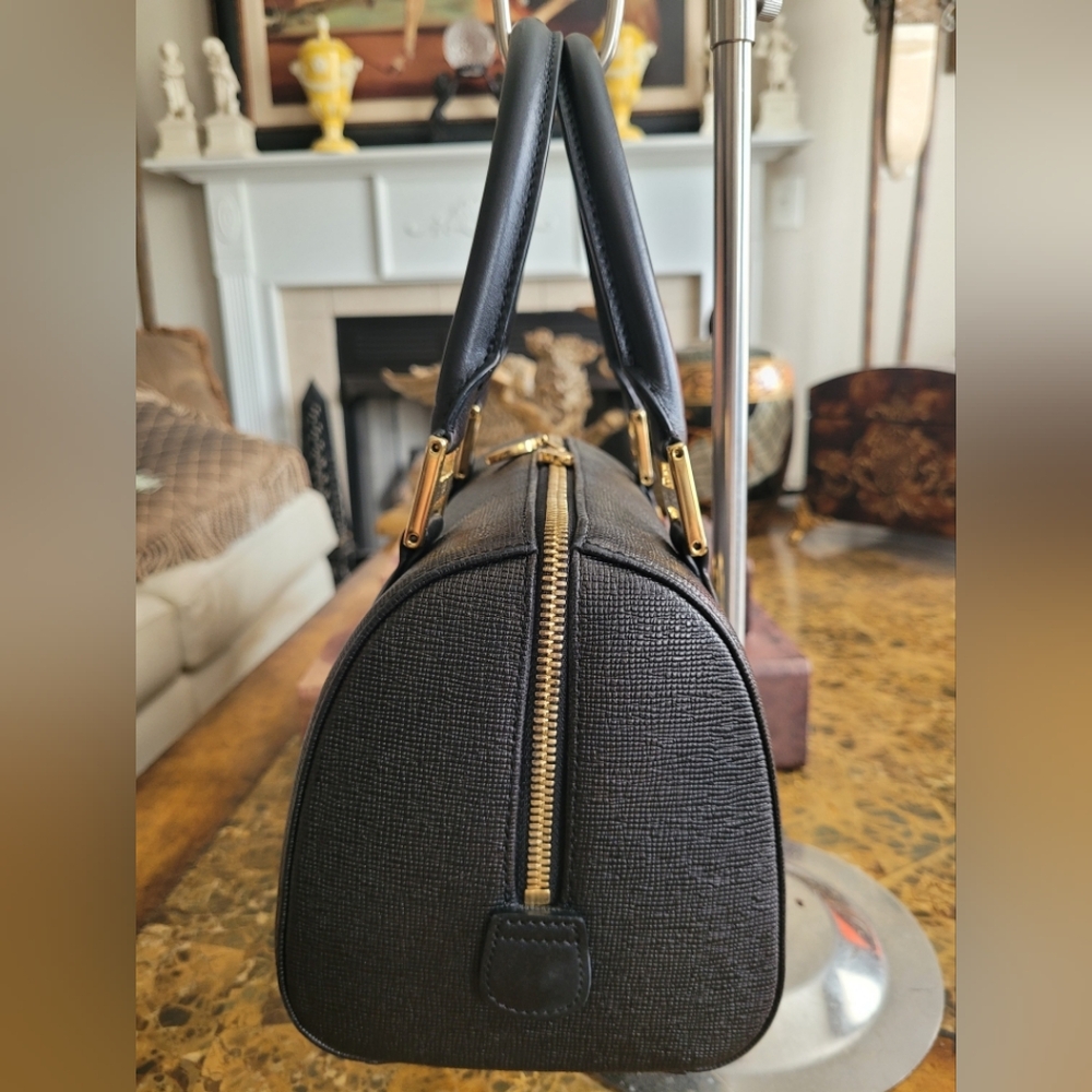 MCM Black and Gold Women's Bag - Picture 4 of 9